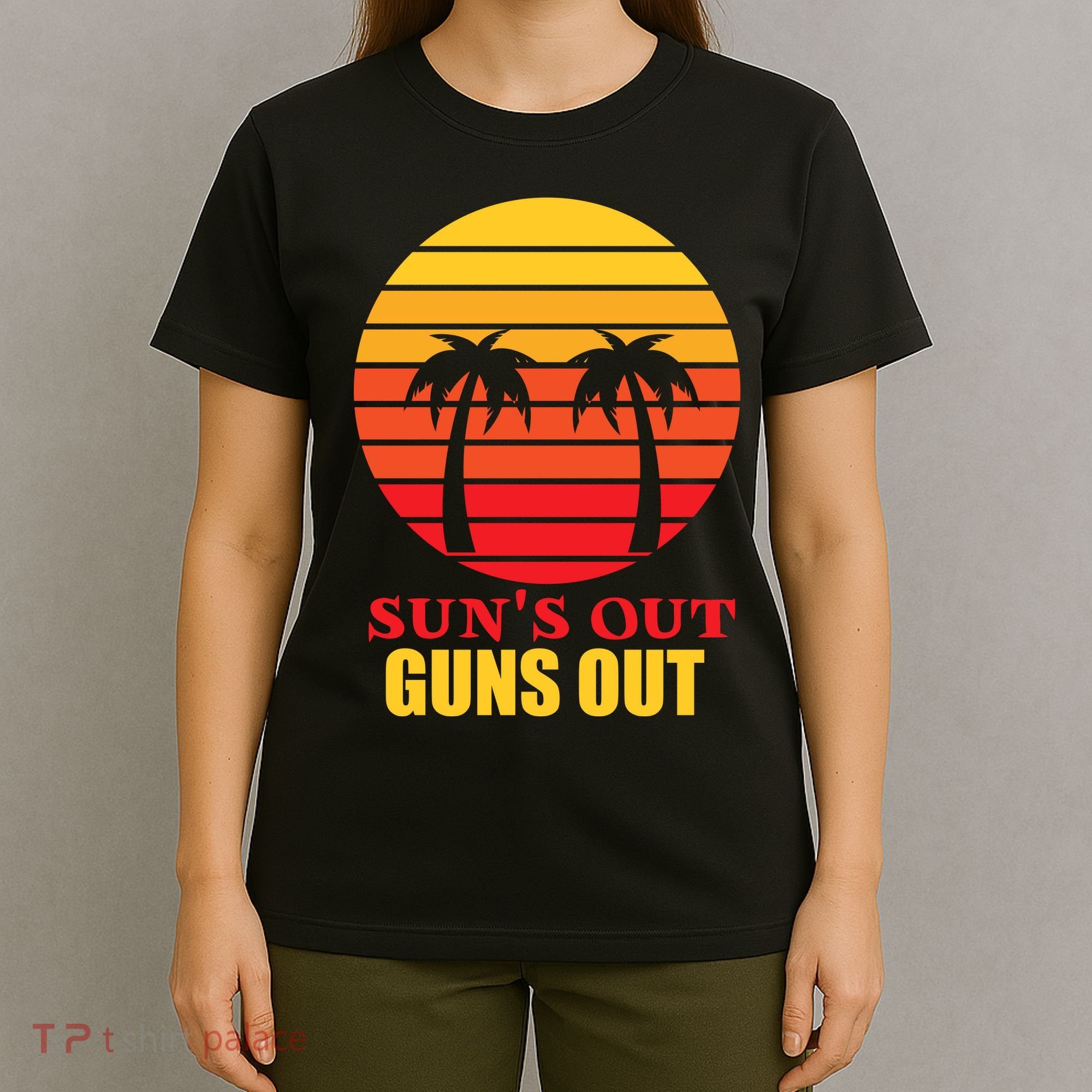 Sun's Out Guns Out Summer Party T-Shirt