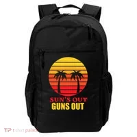 Sun's Out Guns Out Summer Party Backpack thumb 0