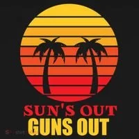 Sun's Out Guns Out Summer Party Backpack thumb 2