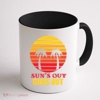 Sun's Out Guns Out Summer Party Coffee Mug thumb 1