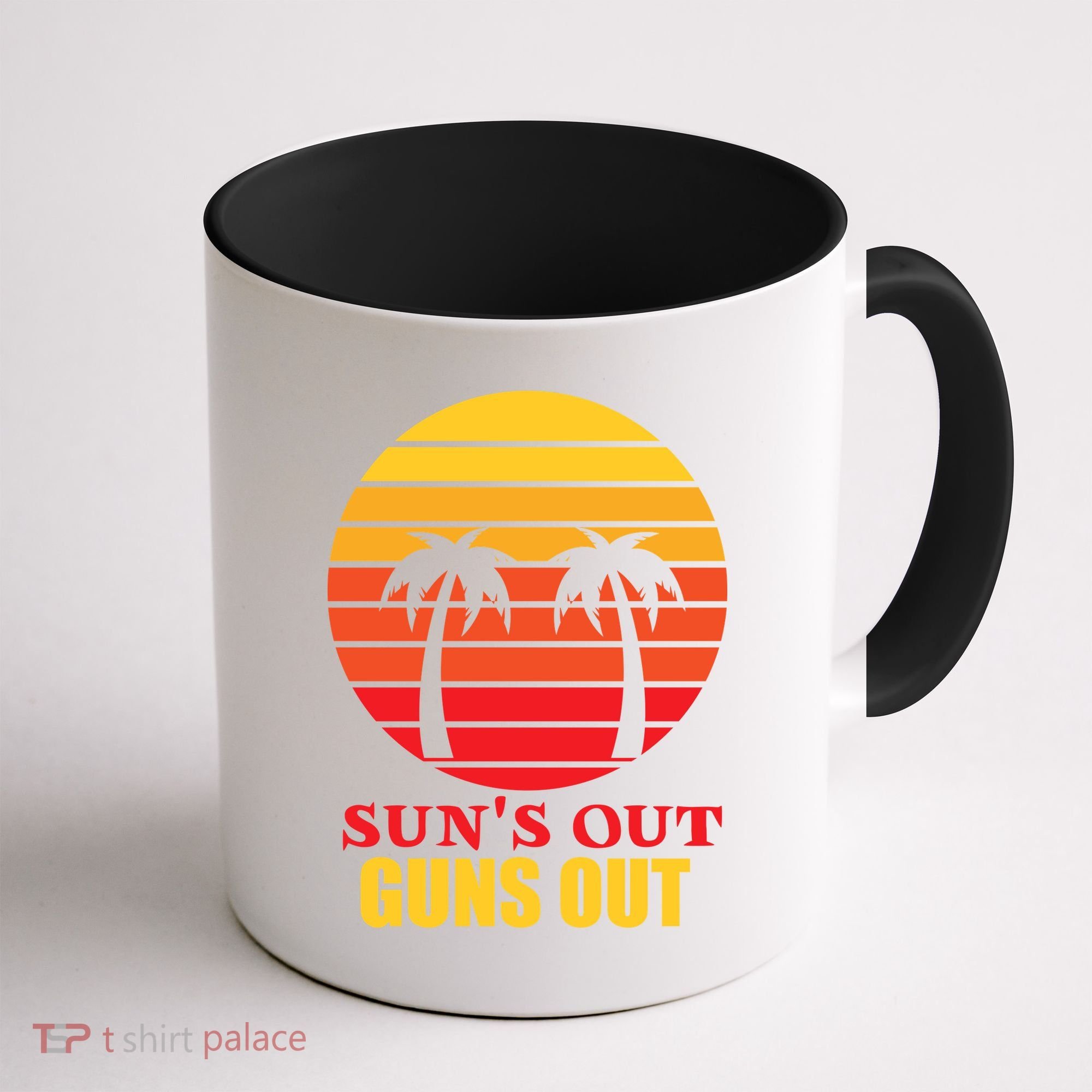 Sun's Out Guns Out Summer Party Coffee Mug