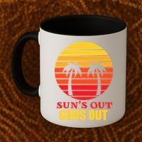 Sun's Out Guns Out Summer Party Coffee Mug thumb 2