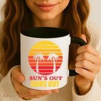 Sun's Out Guns Out Summer Party Coffee Mug thumb 3