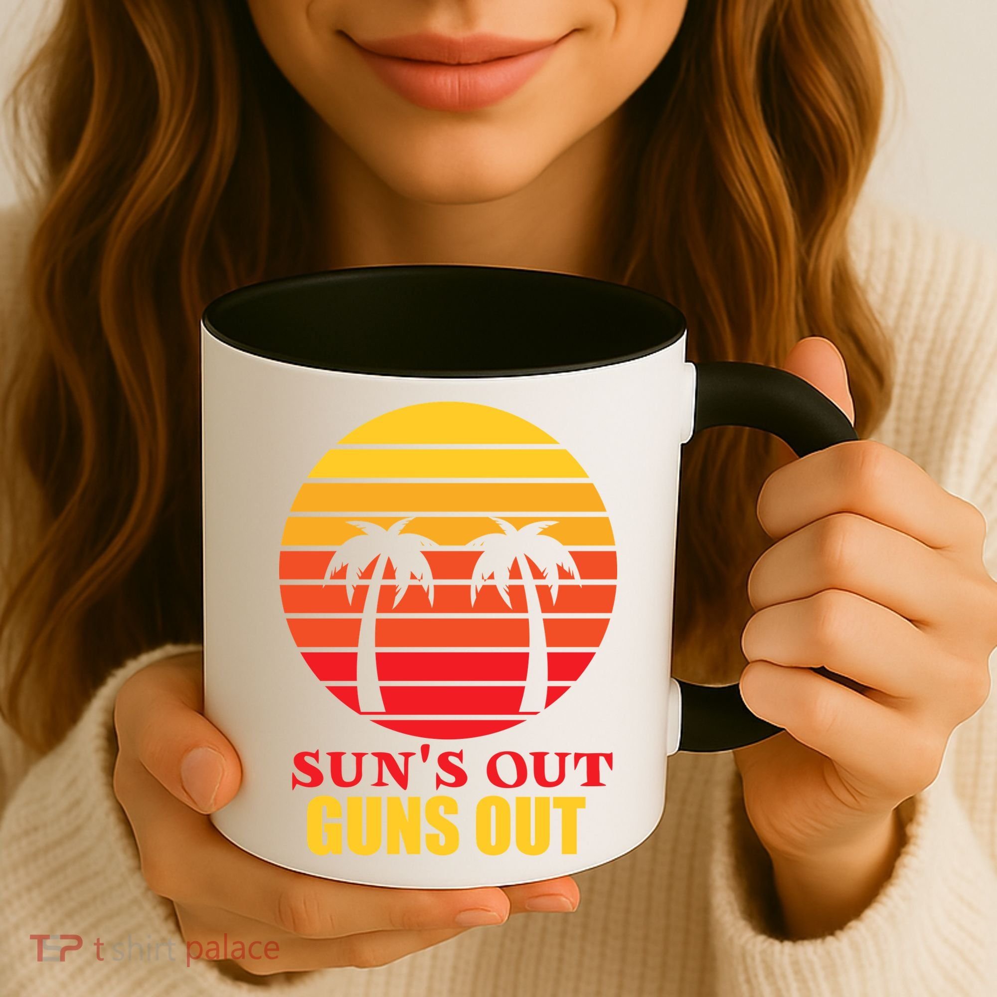 Sun's Out Guns Out Summer Party Coffee Mug