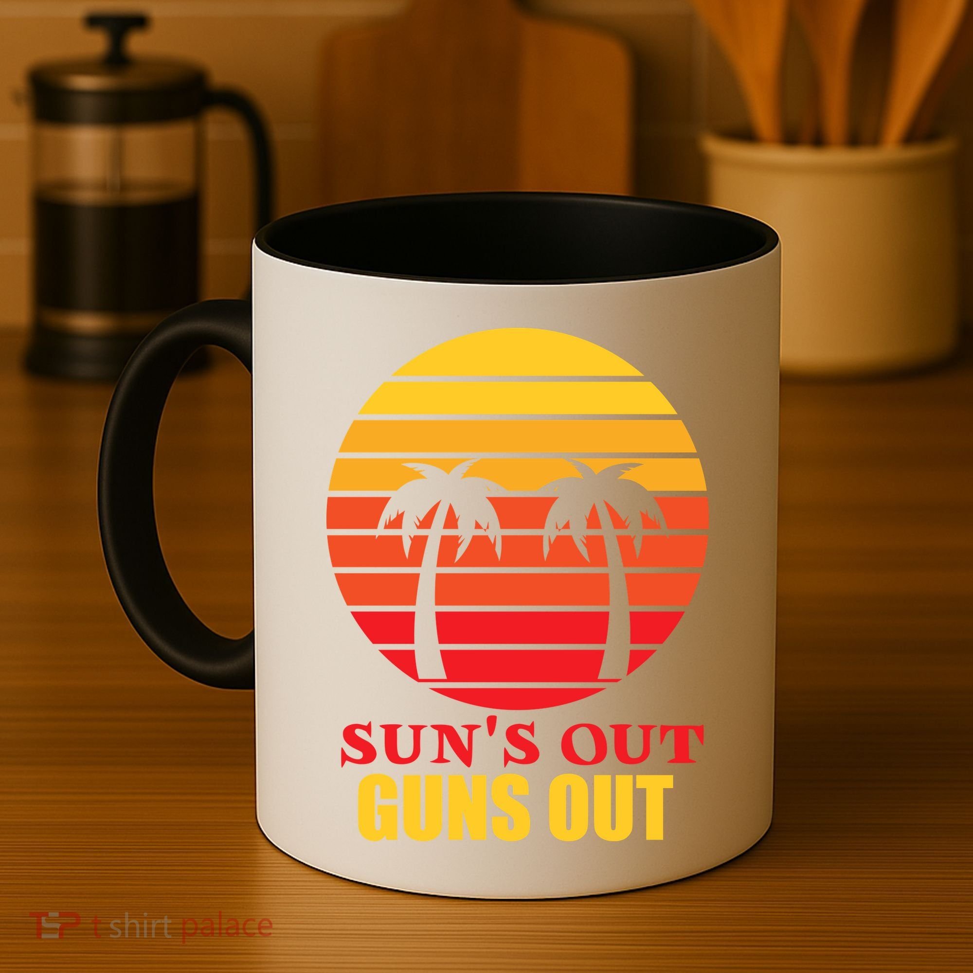 Sun's Out Guns Out Summer Party Coffee Mug