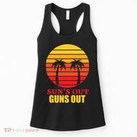 Sun's Out Guns Out Summer Party Women's Tank Top thumb 0