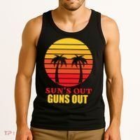 Sun's Out Guns Out Summer Party Tank Top thumb 3