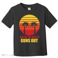 Sun's Out Guns Out Summer Party Toddler T-Shirt thumb 0