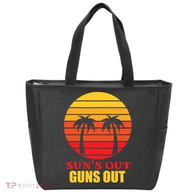 Sun's Out Guns Out Summer Party Tote Bag