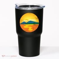 Sunset And Mountains Tumbler thumb 0