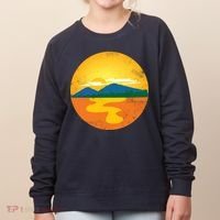 Sunset And Mountains Women's Sweatshirt thumb 0