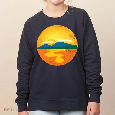 Sunset And Mountains Women's Sweatshirt