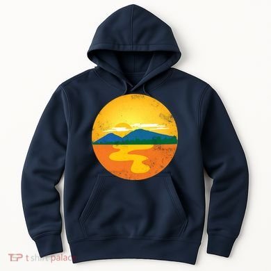 Sunset And Mountains Hoodie