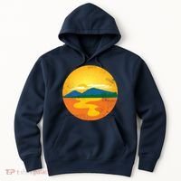 Sunset And Mountains Hoodie thumb 0