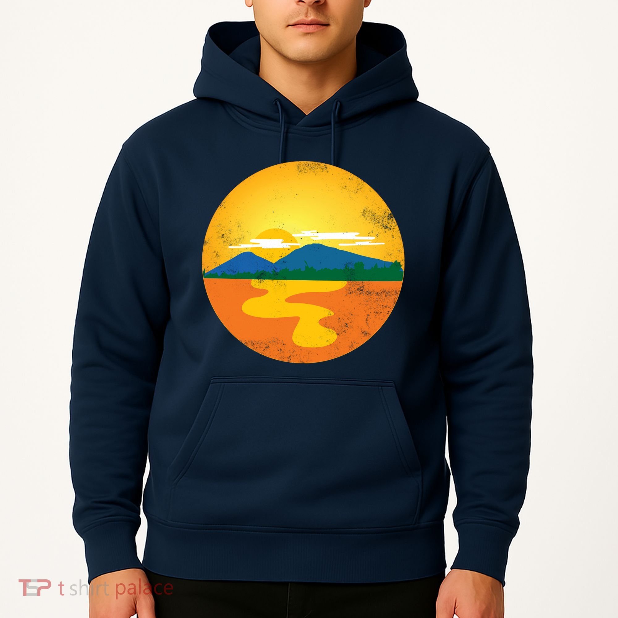 Sunset And Mountains Hoodie