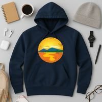 Sunset And Mountains Hoodie thumb 3