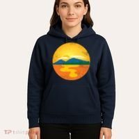 Sunset And Mountains Hoodie thumb 5