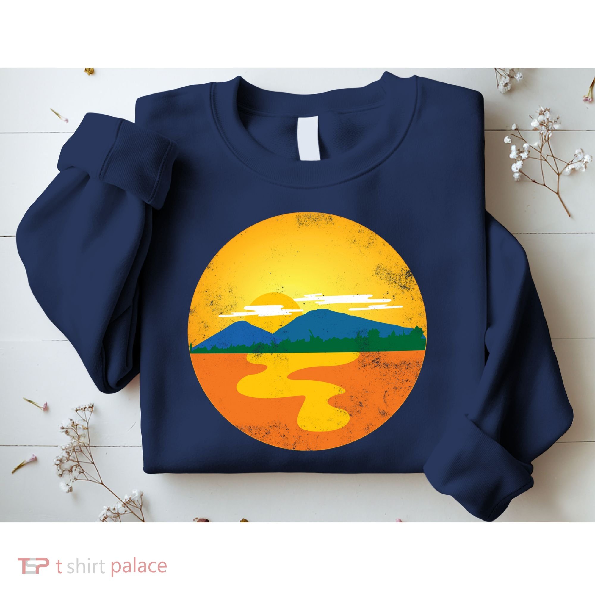 Sunset And Mountains Sweatshirt