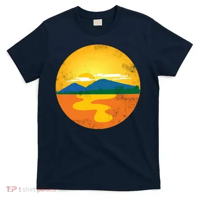 Sunset And Mountains T-Shirt