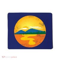 Sunset And Mountains Mousepad thumb 0