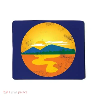 Sunset And Mountains Mousepad