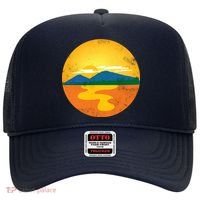 Sunset And Mountains Hat thumb 0