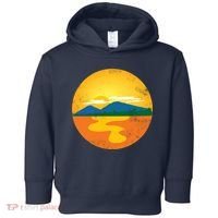 Sunset And Mountains Toddler Hoodie thumb 0