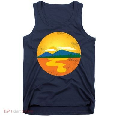 Sunset And Mountains Tank Top