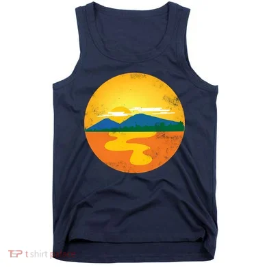 Sunset And Mountains Tank Top