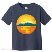 Sunset And Mountains Toddler T-Shirt thumb 0