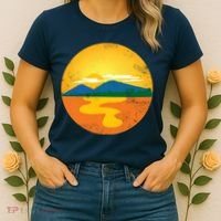 Sunset And Mountains Women's T-Shirt thumb 2