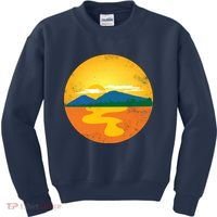 Sunset And Mountains Kids Sweatshirt thumb 0
