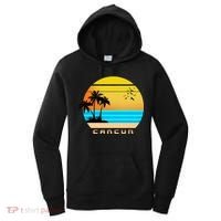 Sunset Beach Cancun Emblem Women's Hoodie thumb 0