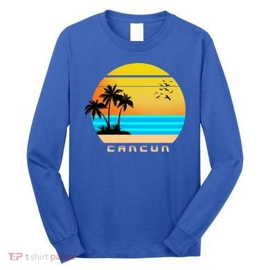 Sunset Beach Cancun Emblem Long Sleeve Shirt