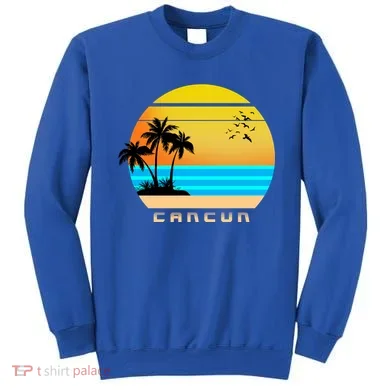 Sunset Beach Cancun Emblem Sweatshirt
