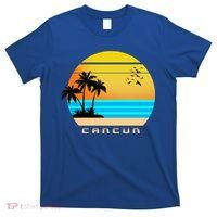 Sunset Beach Cancun Emblem T-Shirt thumb 0