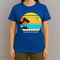 Sunset Beach Cancun Emblem T-Shirt thumb 4
