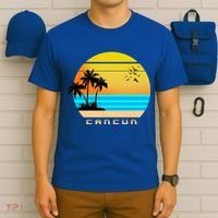 Sunset Beach Cancun Emblem T-Shirt thumb 6