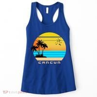 Sunset Beach Cancun Emblem Women's Tank Top thumb 0