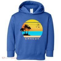 Sunset Beach Cancun Emblem Toddler Hoodie thumb 0