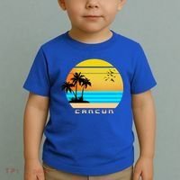 Sunset Beach Cancun Emblem Toddler T-Shirt thumb 2
