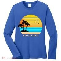 Sunset Beach Cancun Emblem Women's Long Sleeve Shirt thumb 0