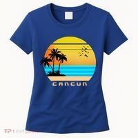 Sunset Beach Cancun Emblem Women's T-Shirt thumb 0