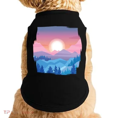 Sunset Mountain Doggie Tank