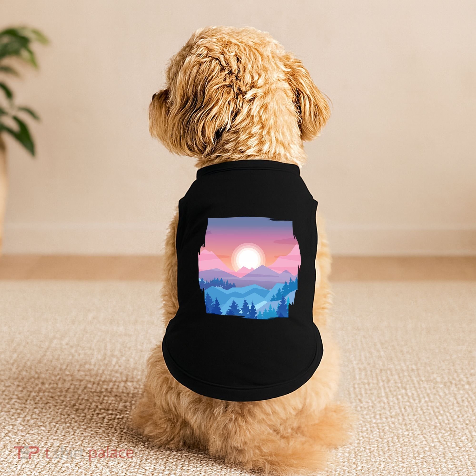 Sunset Mountain Doggie Tank