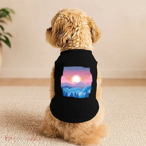 Sunset Mountain Doggie Tank