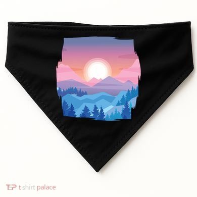 Sunset Mountain USA-Made Doggie Bandana