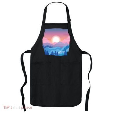 Sunset Mountain Apron