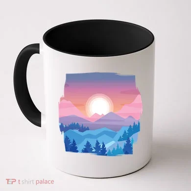 Sunset Mountain Coffee Mug