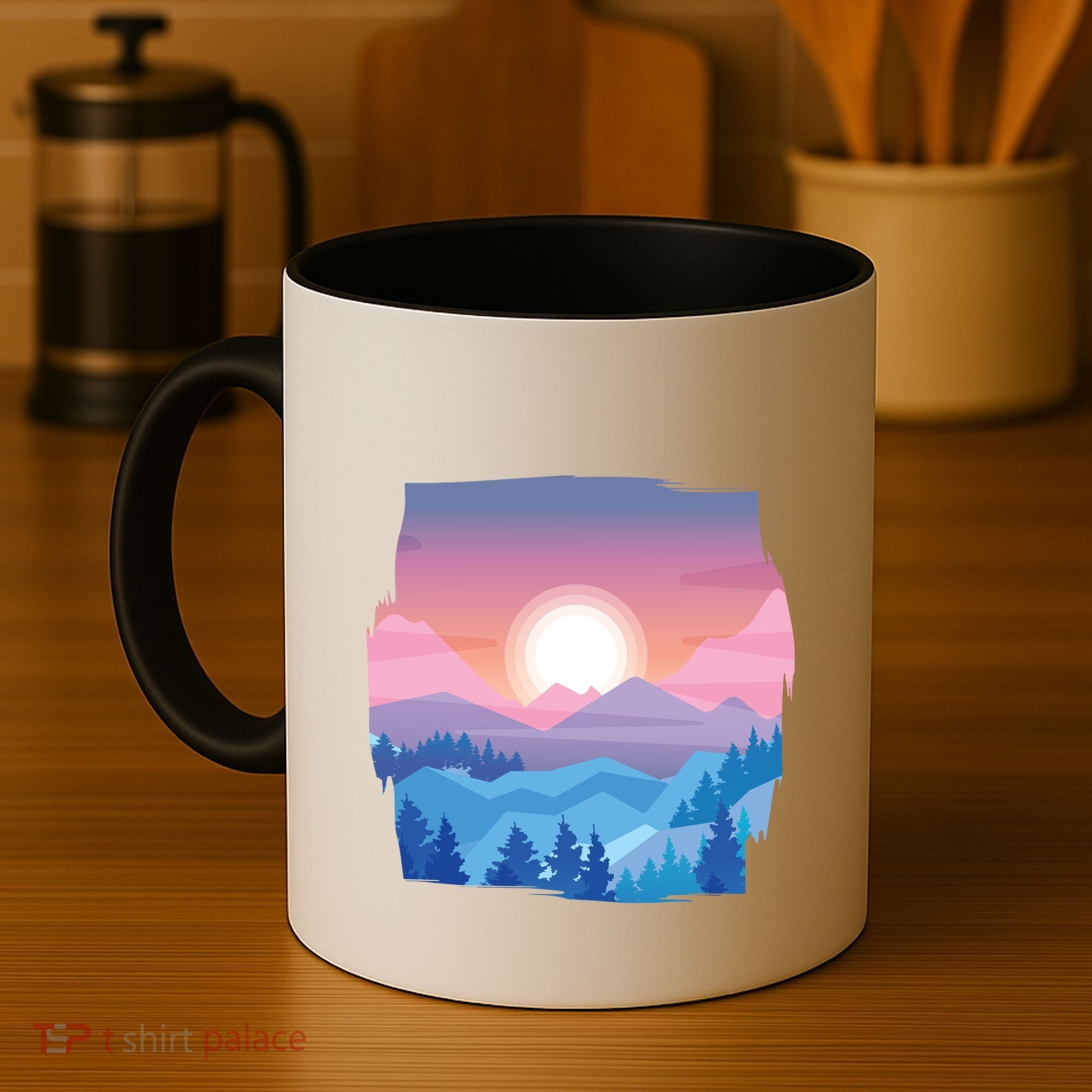 Sunset Mountain Coffee Mug